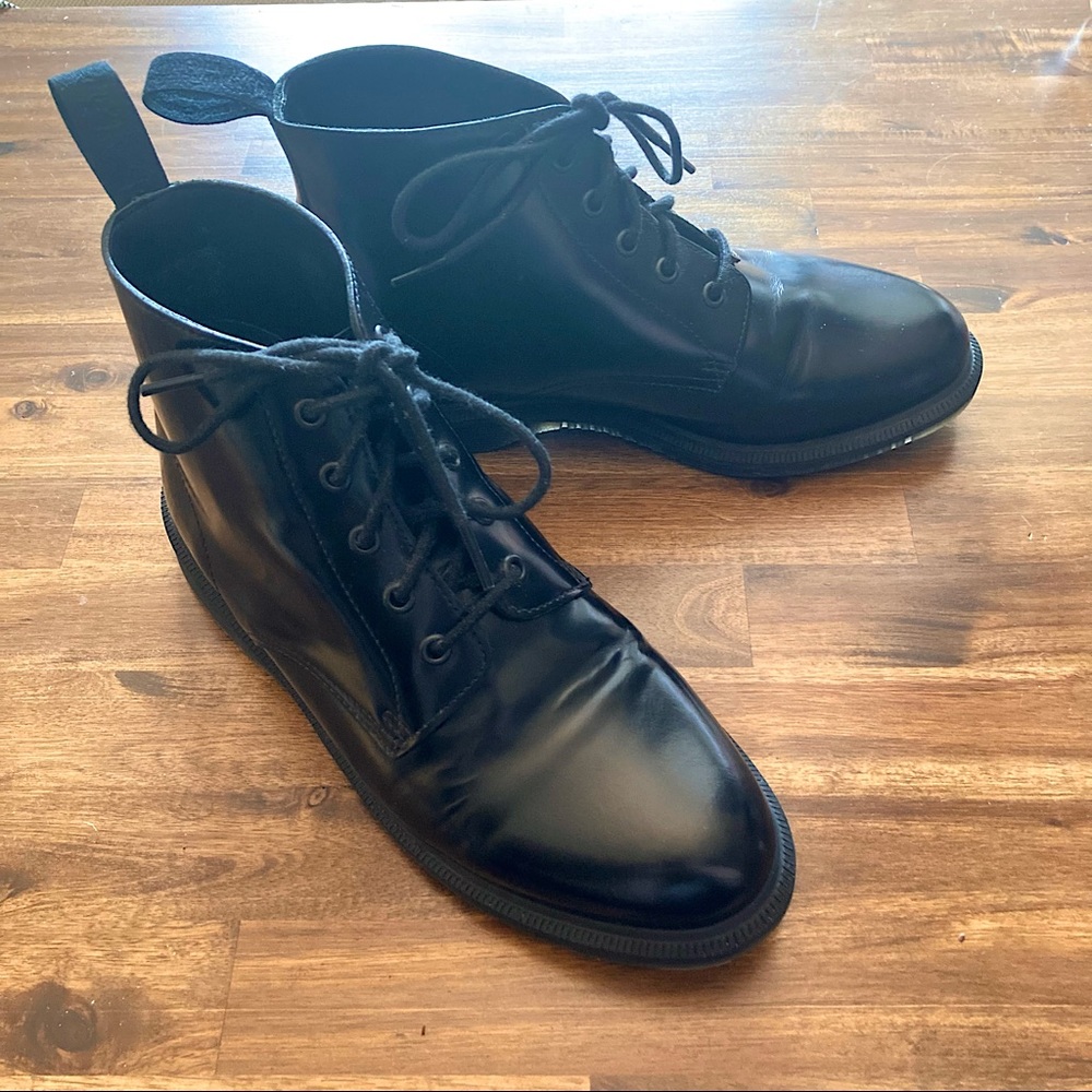 Dr. Martens Emmeline leather boots